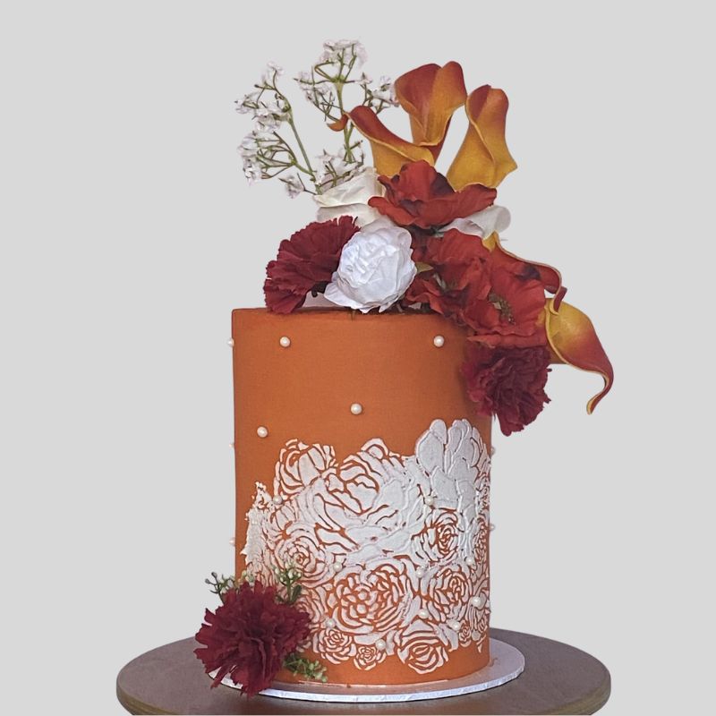 Floral Beauty Celebration Cake