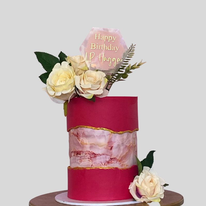 Floral Beauty Celebration Cake